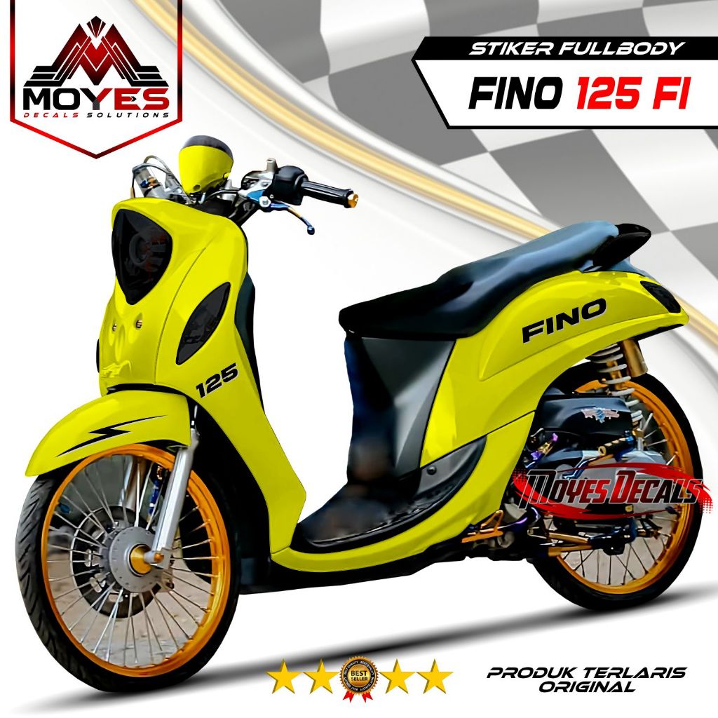 Decal Sticker Fino 125 Full Body Stiker Fino 125 Full Body Stiker Fino 125 Full Body