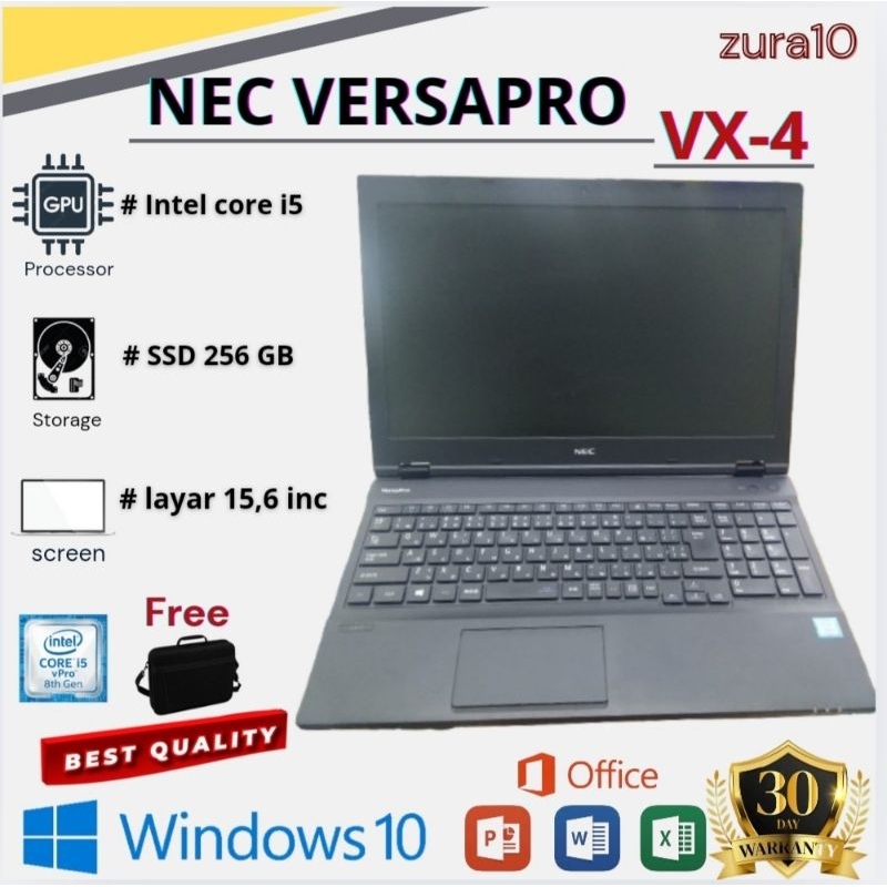 laptop nec versapro i7 gen 8||i5 gen 8 /7/6 ||ram 8 GB ||SSD 256gb