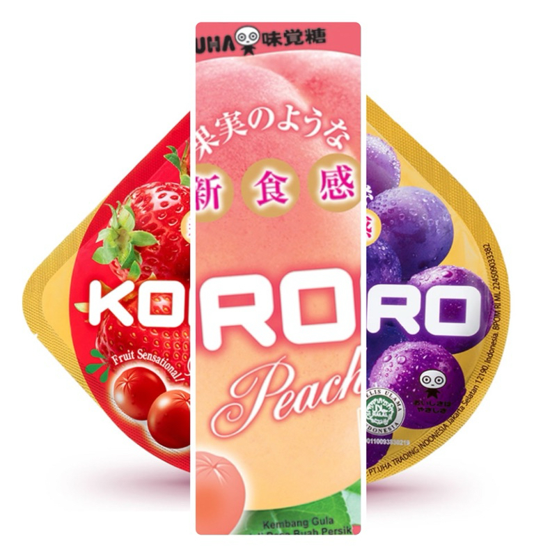 

UHA Kororo Jelly Candy Grape 40 g