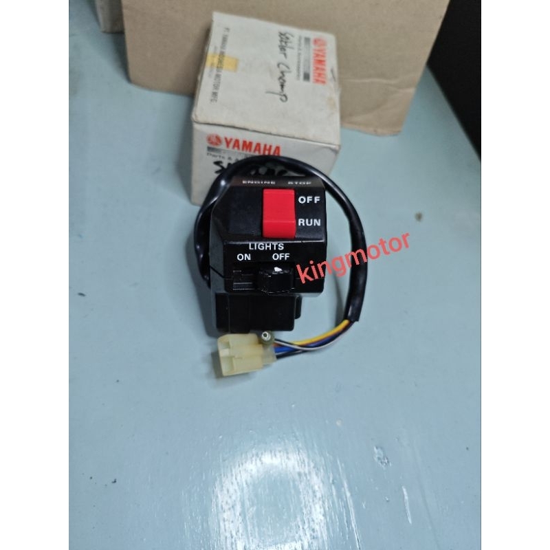 SAKLAR KANAN HOLDER KANAN RH RXZ MILLENIUM RXZ CATALYZER CHAMP ORI ASLI ORIGINAL YAMAHA JAPAN NOS