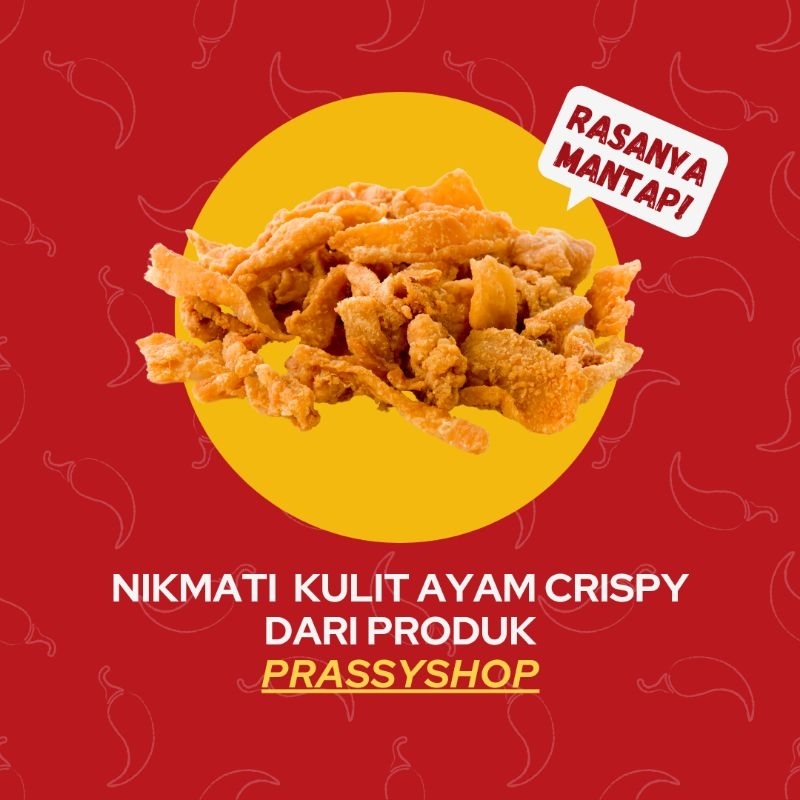 

kulit ayam crispy pedas 1 kg