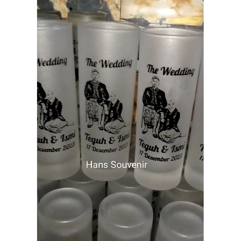 souvenir gelas bamboo dof/souvenir gelas dof lurus/souvenir gelas bamboo dof bungkus box