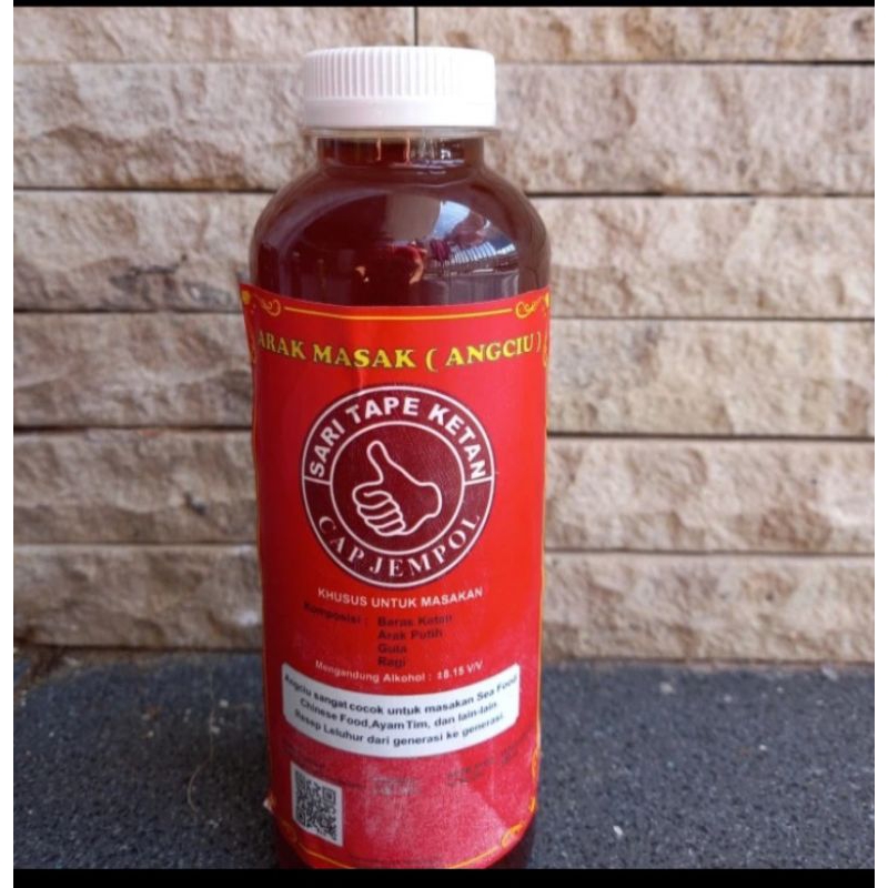 Angciu-arak masak-huang ciu-arak merah-250ml