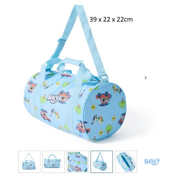 Tas Bluey - Bluey Kids Road Trip Bag - Blue - official merchandise Bluey