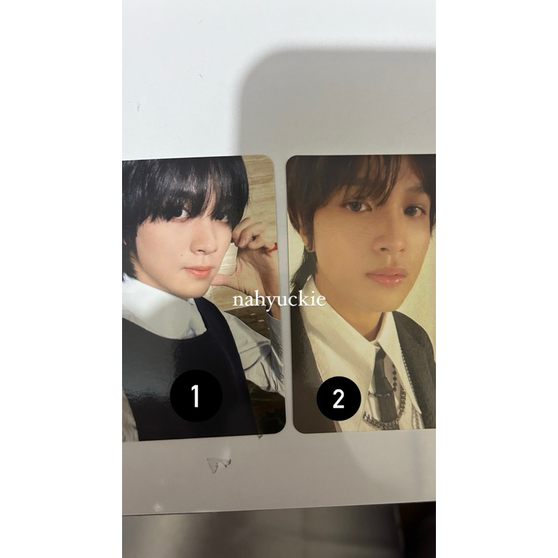 photocard haechan, haepil