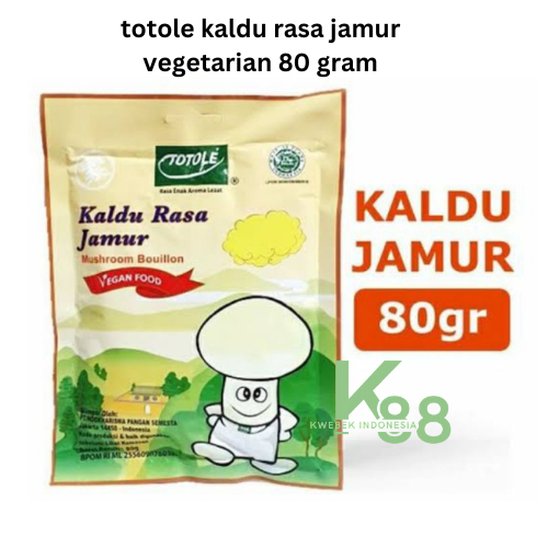 

Kaldu jamur Totole 80 gr micin jamur bumbu vegetarian vegan food veganfood grm gr gram 80grm 80gram 80gr totole