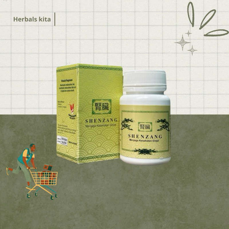 Shenzang Obat Batu Ginjal Menjaga Kesehatan Ginjal 30 Kapsul