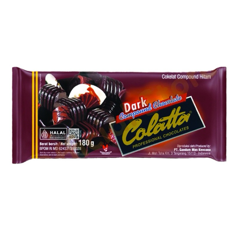 

Colatta Dark Compound Chocolate 180 g