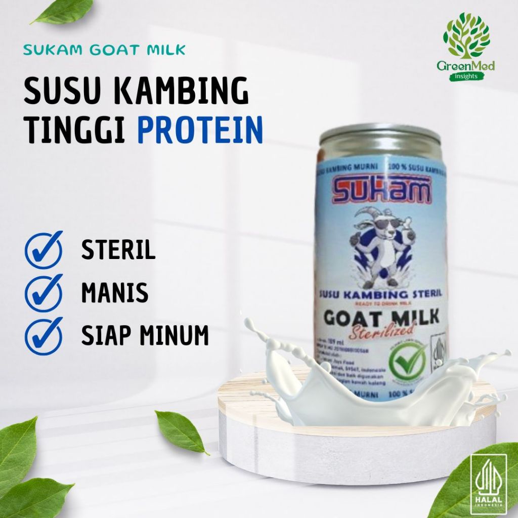 

SUKAM Susu Kambing Etawa Untuk Nyeri Sendi Lutut Kaki Dan Tulang Tinggi Kalsium Peninggi Badan UHT
