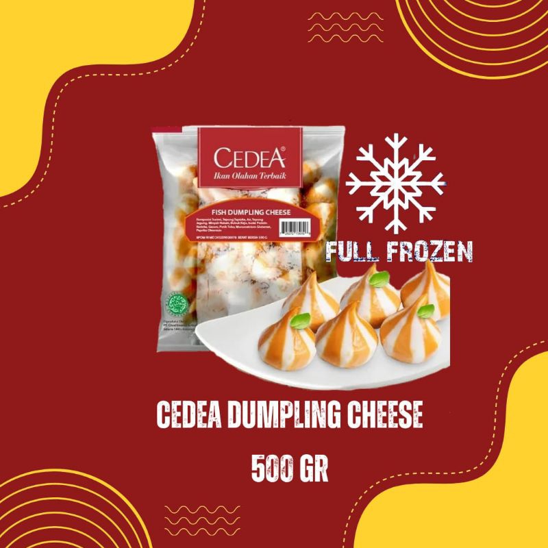 

Cedea Dumpling Cheese Full Frozen 500 GR