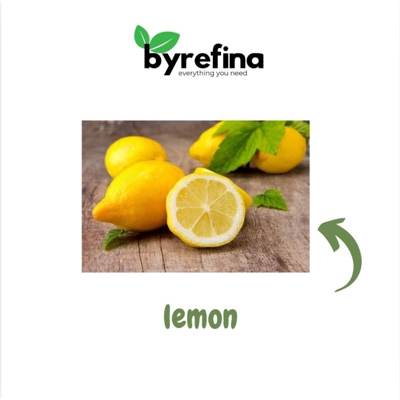

Lemon Import 1pcs 500gr - 1kg Surabaya / Byrefina