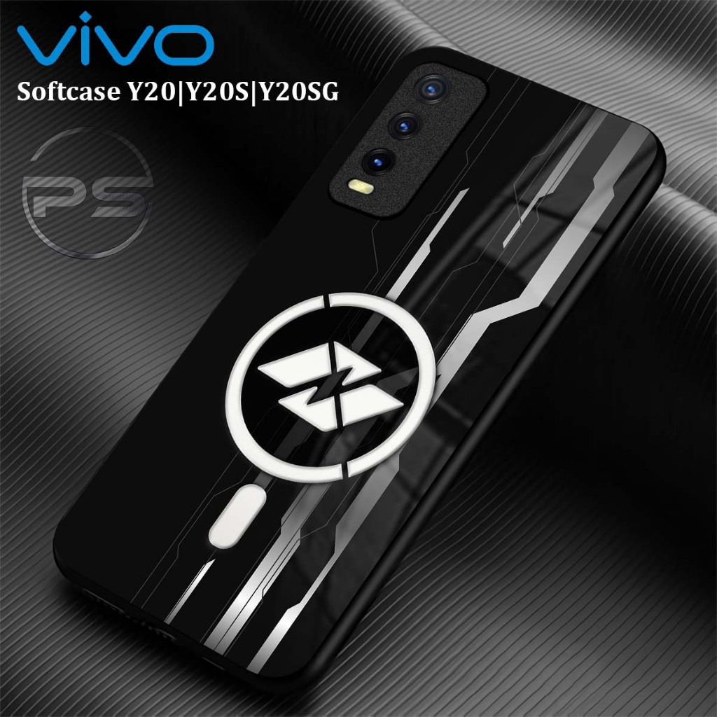 PS89 Softcase Kilau Vivo Y20 Y20S Y20S G | Case Hp Vivo Y20S Y12S Y20 | Kesing Glass Kaca Silikon Mi