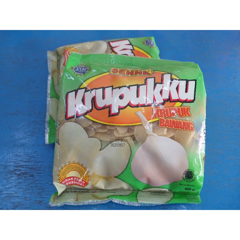 

Kerupuk Mentah Rasa Bawang 400gr