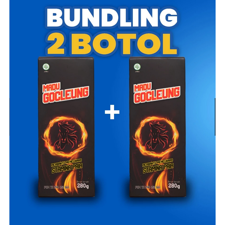 Madu GoCleung Madu Stamina Pria Promil Pasutri Madu Panas | 280 GR, Madu Murni, Ginseng, Pasak Bumii