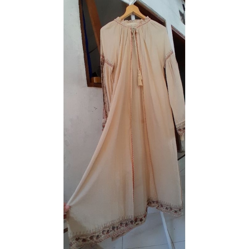 Preloved BOHEMIAN OUTER dari Natural VINTAGE GOA size Free