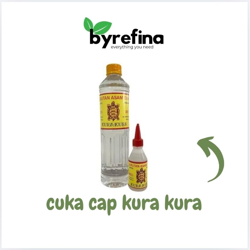 

Cuka Dapur Cap Kura 80ml Surabaya / Byrefina