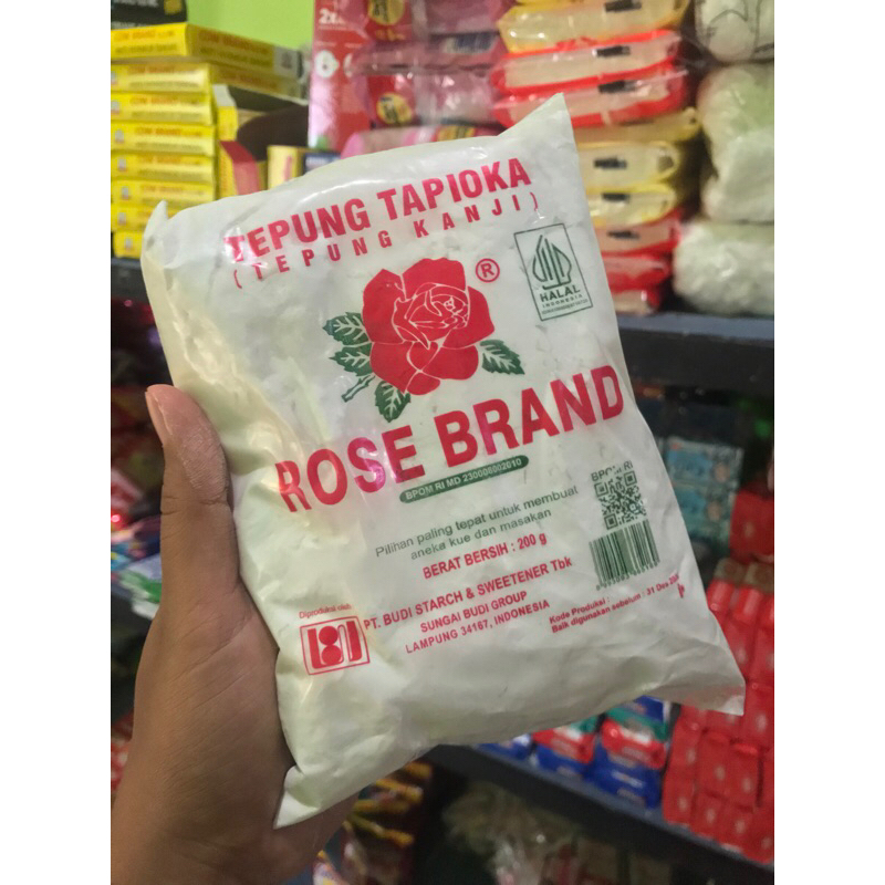 

Tepung Tapioka Rose Brand 200g