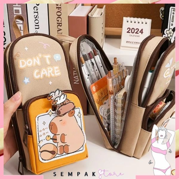 

SS Tempat Pensil 3D 3 Resleting Karakter Kartun Kapasitas Besar Kotak Pensil Anak Sekolah 6 Sekat Tempat Pensil Lucu Kotak Pensil Serbaguna 6 Layers Tempat Alat Tulis Perlengkapan Sekolah 3 Sisi Resleting