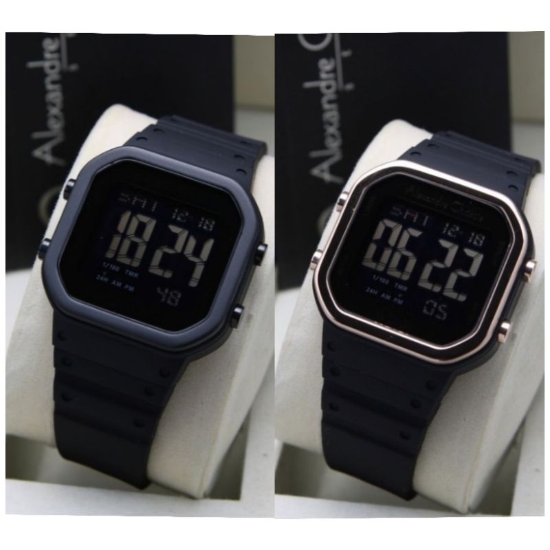 jam tangan  Alexandre Christie Ac  9347 /Ac9347 digital rubber