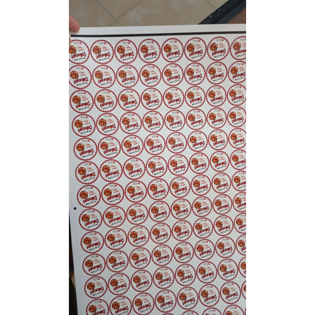 

sticker dengan cutting