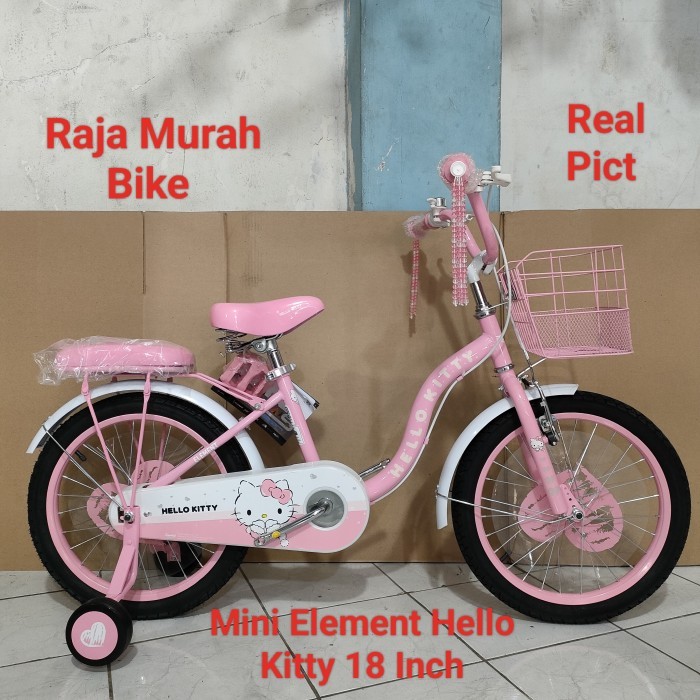 Sepeda Anak Mini Element Hello Kitty 18 Inch Sepeda Anak Perempuan Mini 18 Inch Hello Kitty