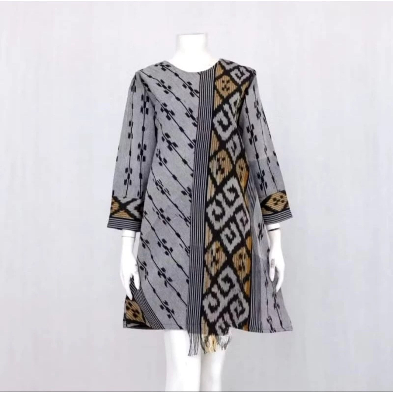 Tunik Tenun Wanita - dress tenun wanita