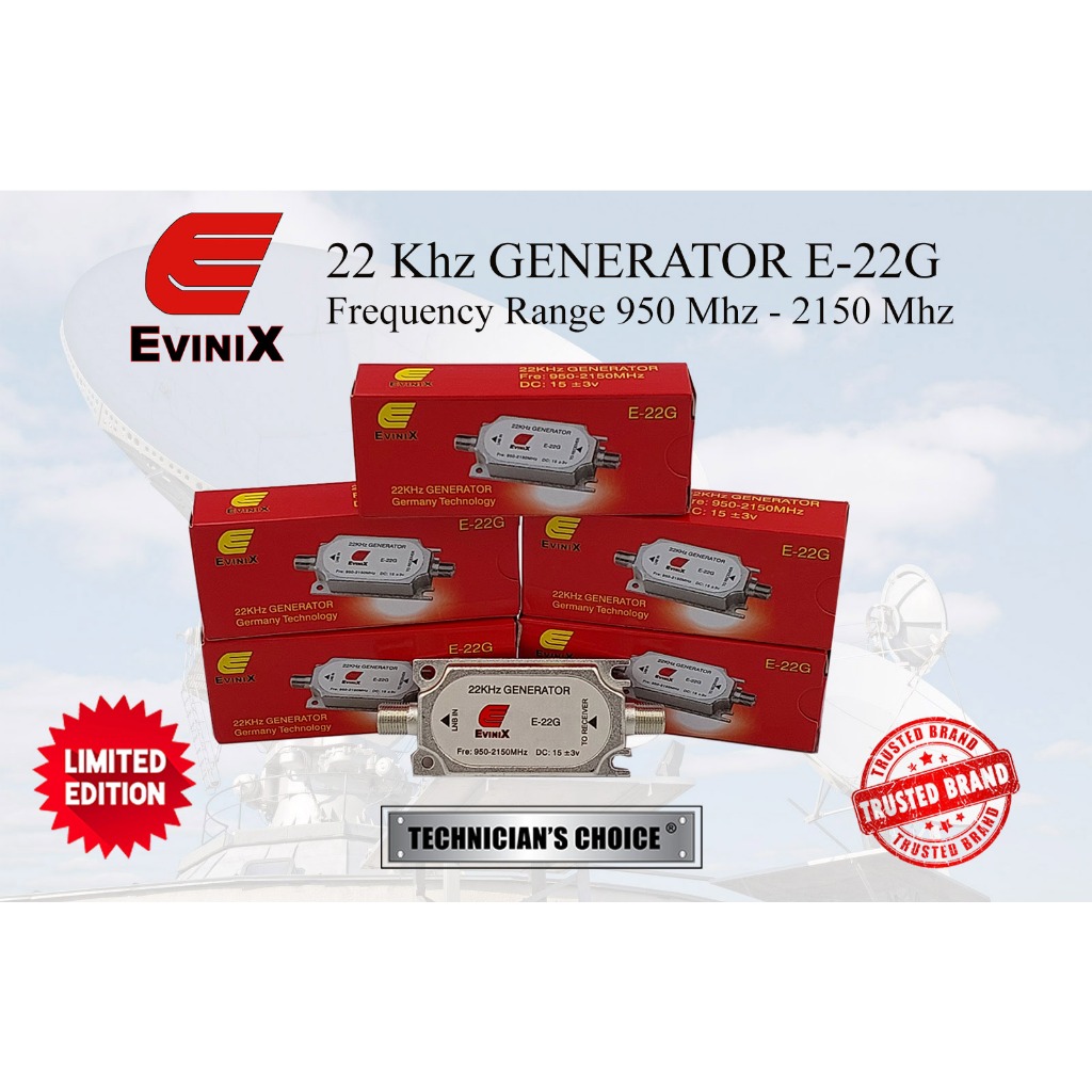 22K Generator Evinix Ku Band LNB di Multiswitch ON
