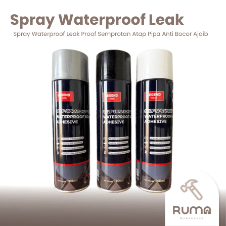 Cairan Penambal Anti Bocor Waterproof Leak Proof Semprotan Ajaib Multifungsi Penambal Bocor Atap Pip