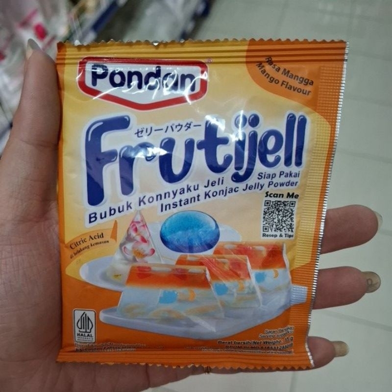 

Pondan Frutijell Konyaku Bubuk Jelly 15gr