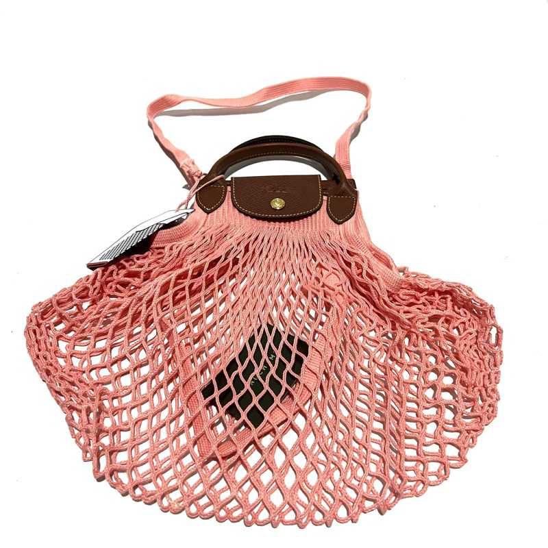Tas Le Filet Top Handle Bag Blush (New Without Tag)