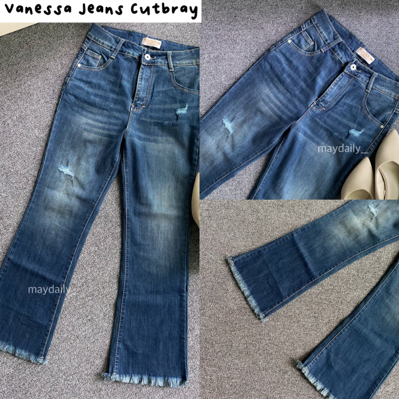 [Maydaily Wear] Vanessa Cutbray Jeans || Celana Jeans Cutbray Rawis