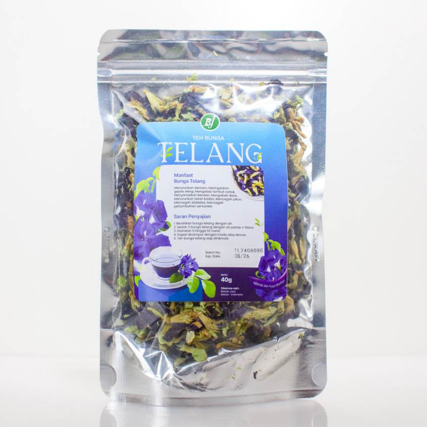 

Teh Bunga Telang Kering 40gr / Butterfly Pea Tea Organic / Teh Biru Organik / Teh Telang Premium Quality Butterfly Pea Flower