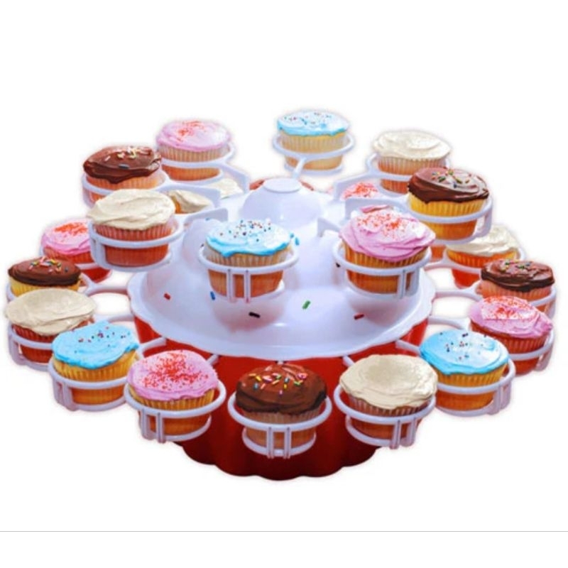 Cupcake Merry Go Round Etalase Kue Pesta
