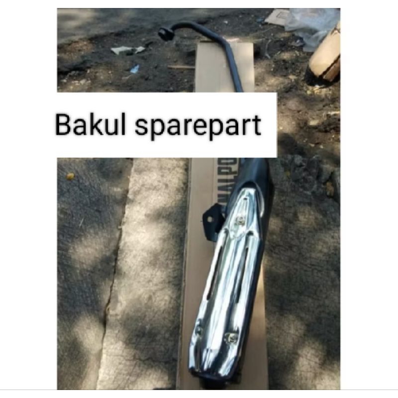 knalpot motor standar Jupiter MX New