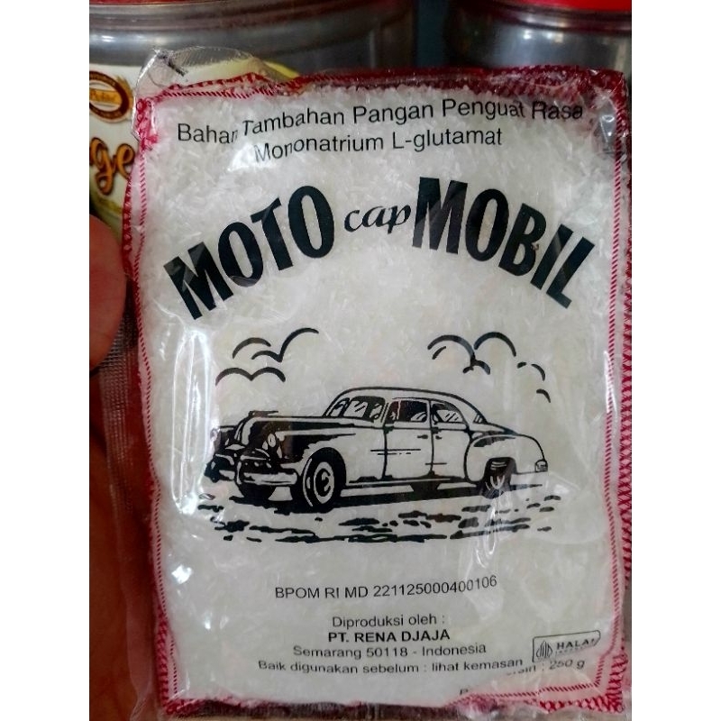 

MOTO CAP MOBIL KEMASAN 250G