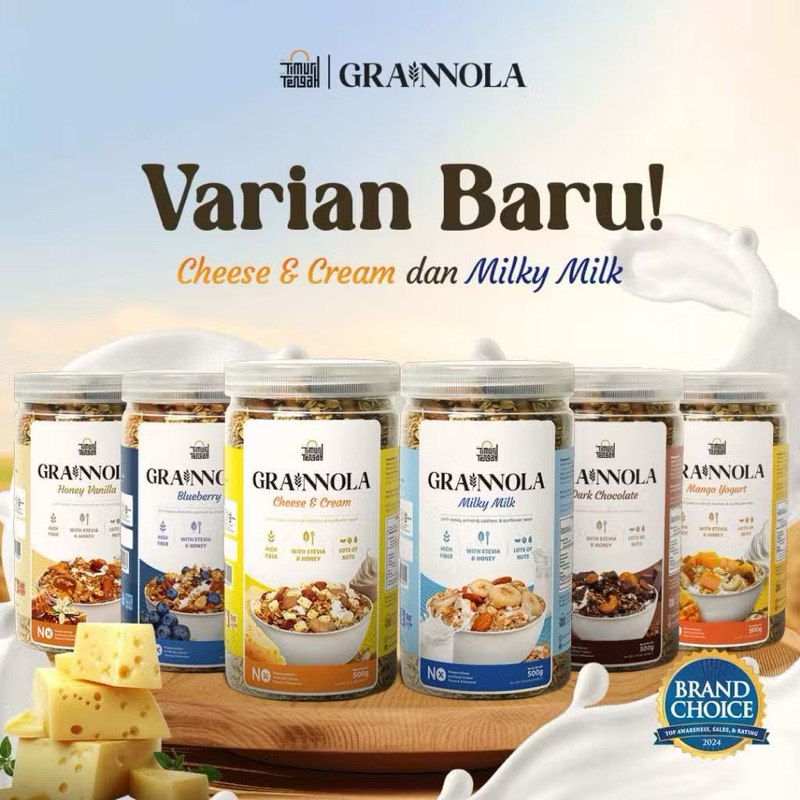 

Granola Timur Tengah 500gr Sereal Makanan Sehat