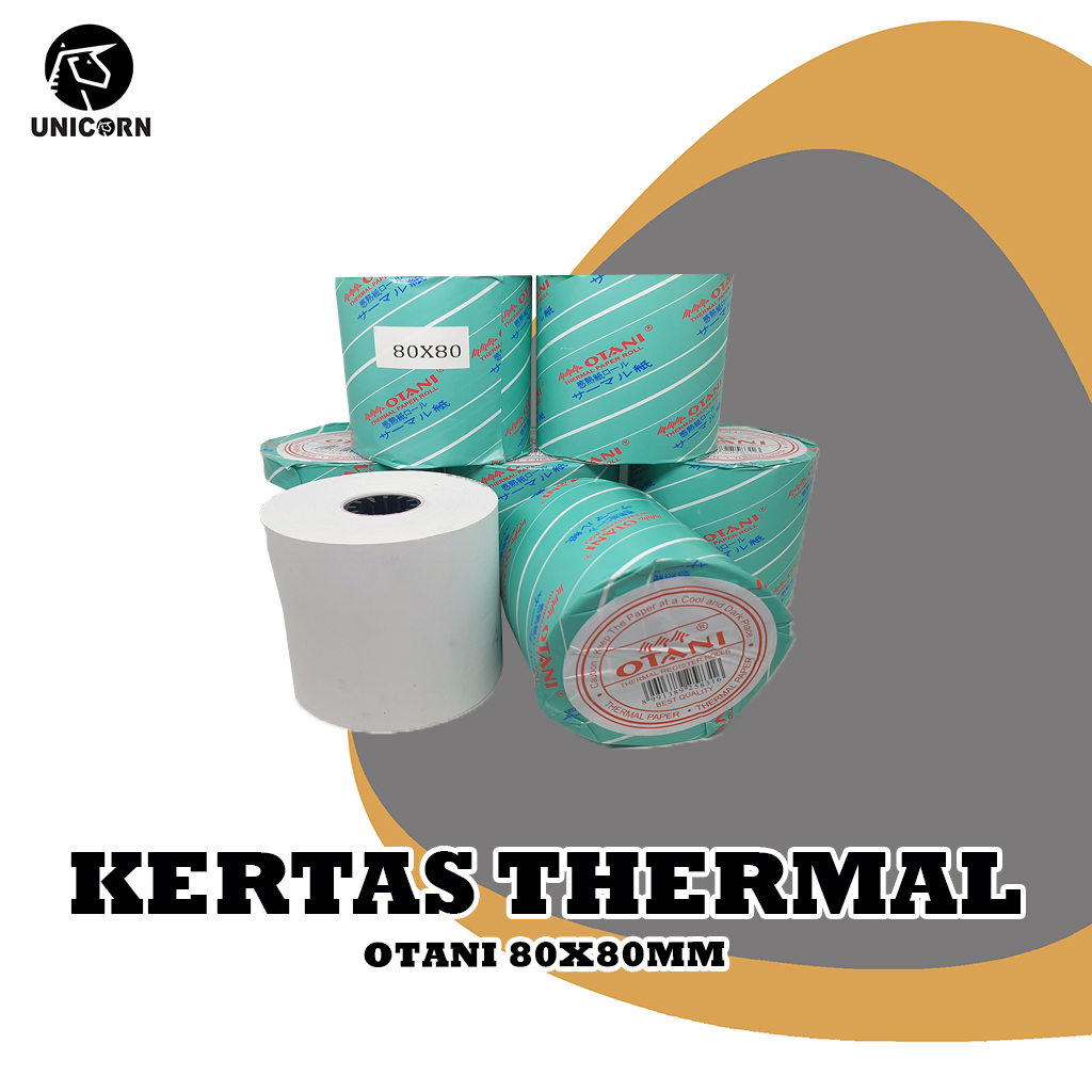 

Kertas Kasir Thermal Otani 80x80 mm untuk Printer Kasir