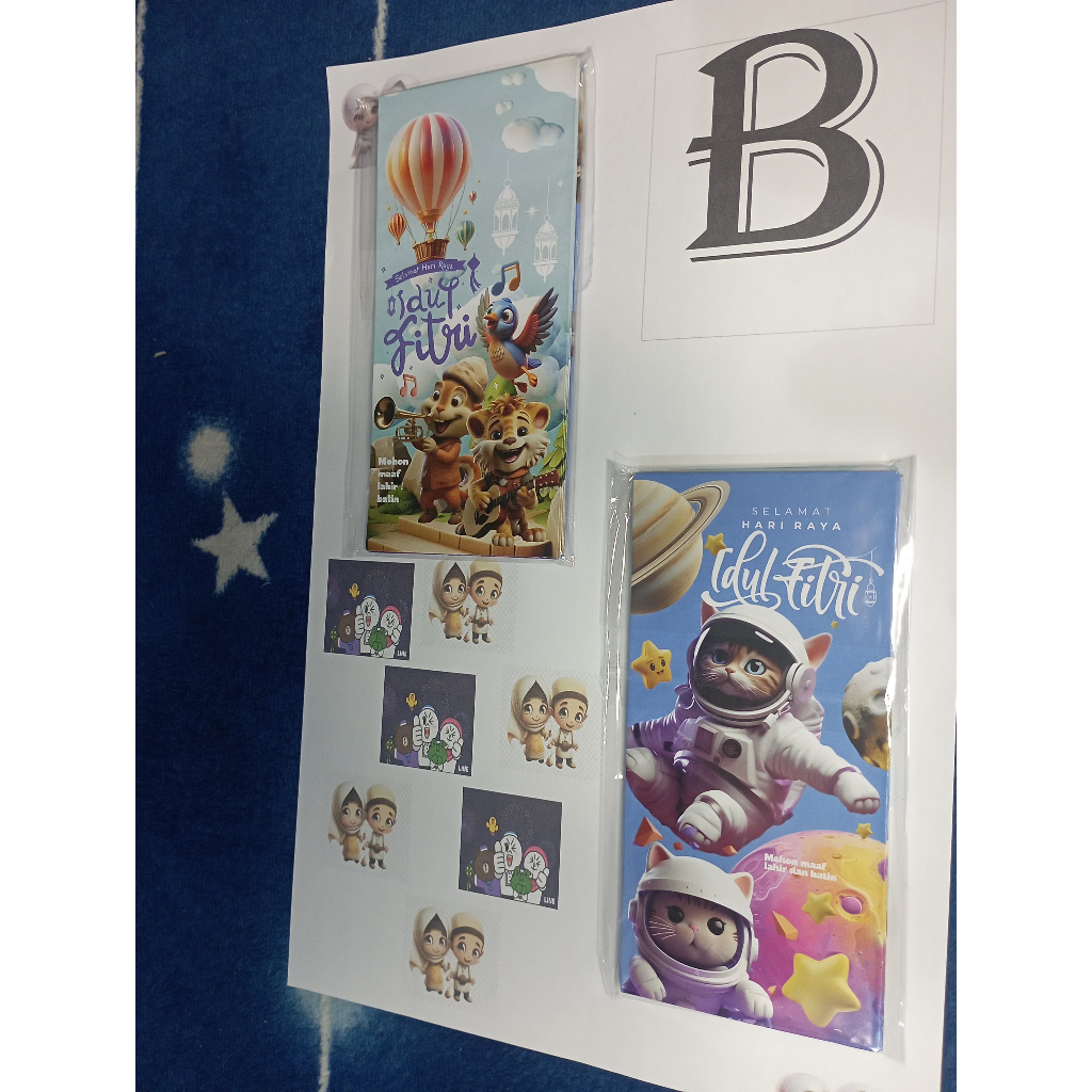 

Amplop Lebaran 2025 Besar Desain B ! Motif Animals World Water Islamic Hello Zoo Happy Ied 1 Pack (10 Pcs) Amplop Idul Fitri Premium Lucu Unik Ecer & Grosir