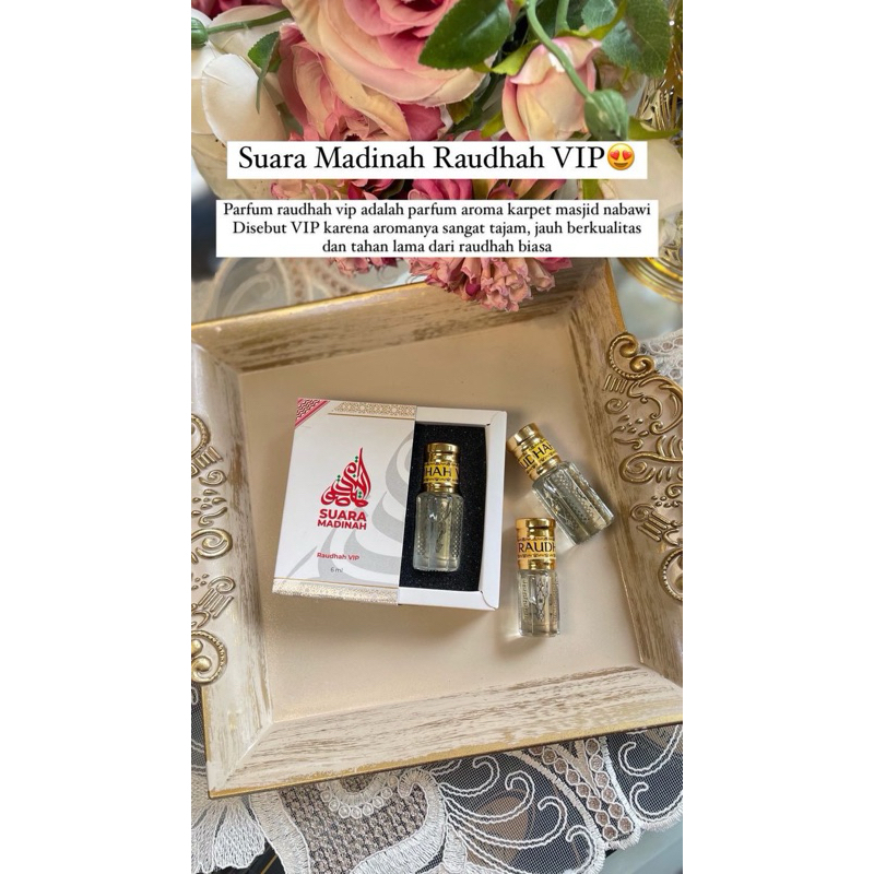 Parfum Suara Madinah Raudhah Vip | Parfum Raudhah Vip Suara Madinah