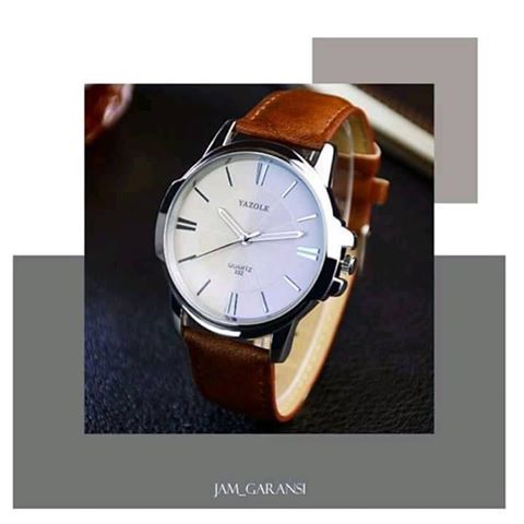 PROMO CUCI GUDANG  YAZOLE WATCH JAM TANGAN CASUAL ANTI AIR 3 ATM
