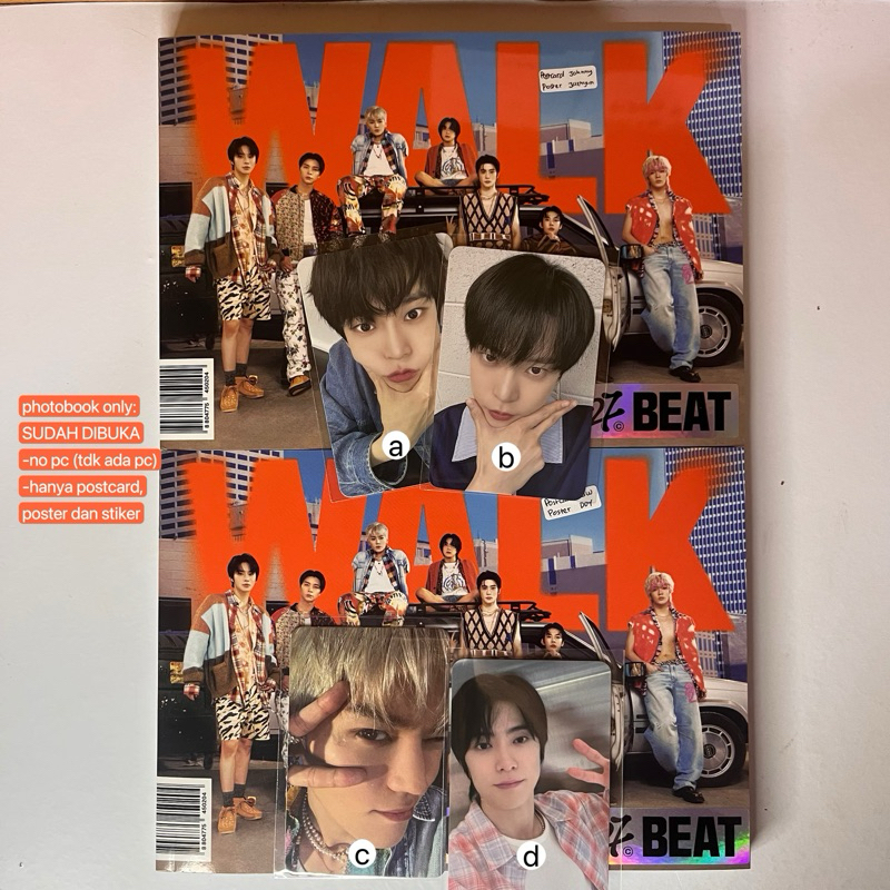 Photocard NCT 127 Photobook Walk