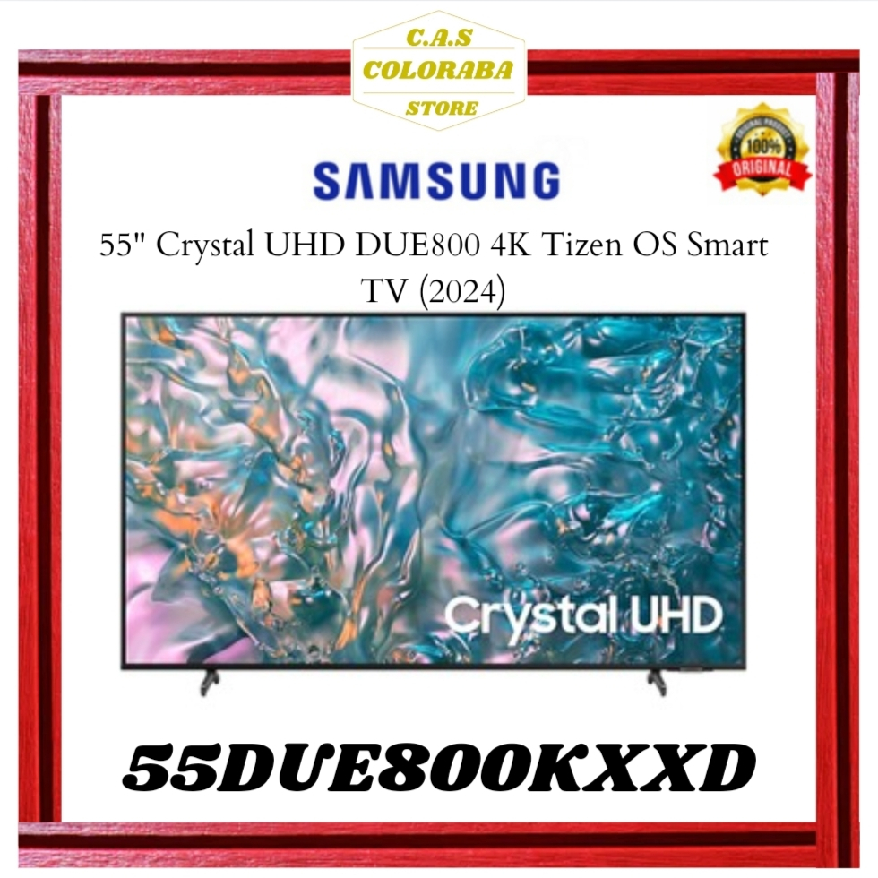 TV SAMSUNG 55DUE800KXXD SMART TV 55 INCH CRYSTAL UHD 4K 55DUE800 DIGITAL TV SAMSUNG 55 INCH