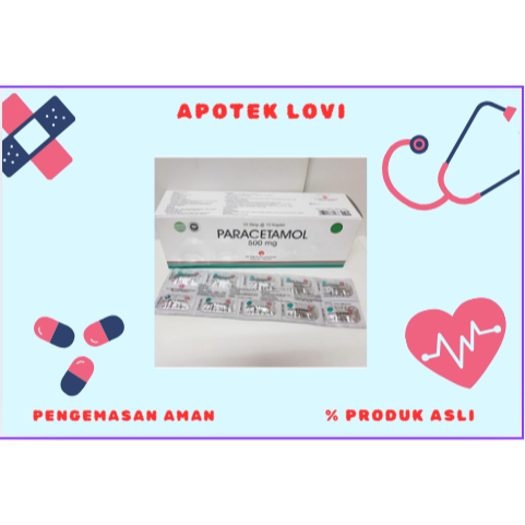 PARACETAMOL PIM 500MG PER BOX