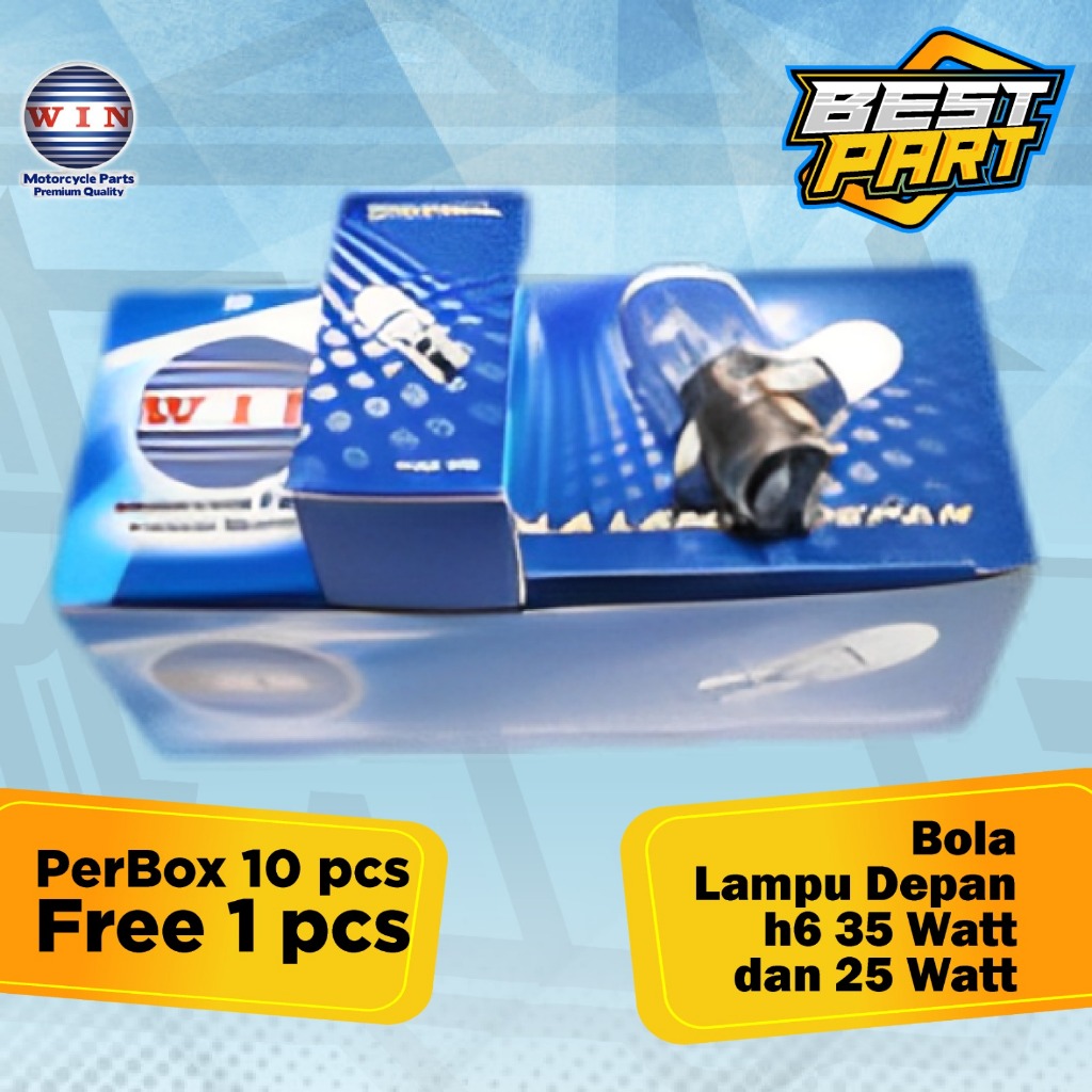 Bohlam Lampu Depan H6 35 Watt Dan 25 Watt