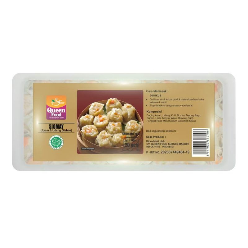 

QUEEN FOOD SIOMAY AYAM 300G