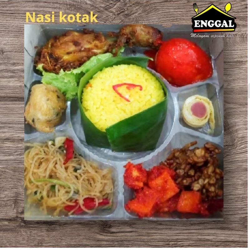 

Paket Nasi Kuning Lengkap / Nasi kotak nasi kuning