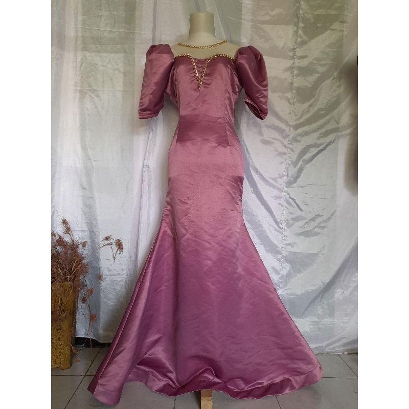preloved dhavinta||gaun penyanyi||dress penyanyi