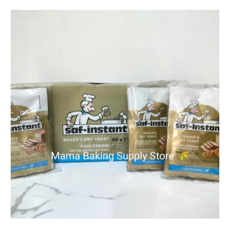 

Saf Instant Ragi Kering Pengembang Kue Roti 1 pc 11 gr