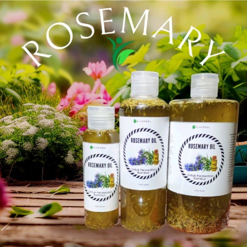 PROMO ROSEMARY OIL 5 IN 1 HERBAL OIL 500ML ORIGINAL FOR PERAWATAN RAMBUT