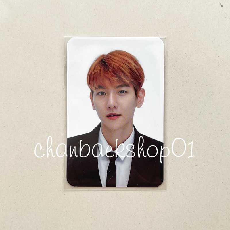BAEKHYUN PHOTOCARD ELYXION DOT TICKET HOLDER